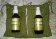 2 Piedmont H E M P Co. Aromatherapy Sanitizer Spray With Seed Oil W/ Pouch 2 OZ