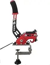 Racing Game USB Handbrake USB Handbrake PC Windows for Racing Game G25 G27 G29 T500 T300 AG3506 Gaming Peripherals for for Racing Games (Color : Red)