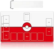 Board Game Playmat Size 24x13.6 inches TCG Mat for Cards,Mousepad Desk Mats with Free Storage Bag (Mat-01)
