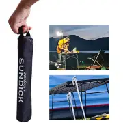 Tent Nails Storage Bag Outdoor Camping Ground Pegs Hammer Wind Rope Storage B CR