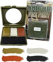 Bobbie Weiner 4500 5 Color Military Jumbo Camo Face Paint