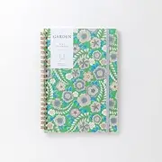 Shogado 22732 Notebook, A5, Ring Notebook, Garden6