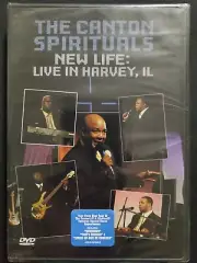 The Canton Spirituals - New Life: Live in Harvey, IL (DVD, 2004) NEW SEALED OOP