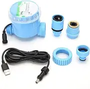 XIASABA Timer Automic 13×12×10 Intelligent Garden Irrigation Watering Timer Automatic Drip Controller with Phone Control