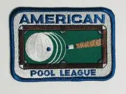 APL American Pool League patch billiards vintage APA