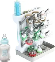 Dryer Stand for Baby Bottles - Bottle Drying Holder, Vertical Drying Rack | Faster Drying Time Baby Bottles Drying , Safe Bottle Storage Driver Tool, Vertical Ba