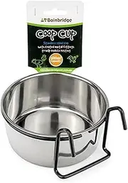 Bainbridge Stainless Steel Coop Cup with Hook Holder, 600 ml Capacity