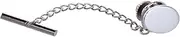 [Trafalgar] Men's Sutton Sterling Silver Polished Oval Tie Tack