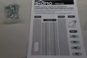 INOMO Portable Ac Window Vent Kit with One Flat-mouth, Sliding Window Kit for Po
