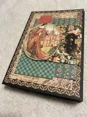 Handmade Hand Crafted enchanted forest Photo Book Album Free Shipping!
