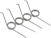 V-Spring,Torsion Spring,5Pcs Wire Diameter 0.7mm 3 Coils Stainless Steel Torsion Spring 135 Degree for Litter Bin,0.7x8x25mm