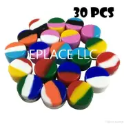5ml Silicone Container Mixed Color Case 30pcs Food Storage Non-Stick Round Jar