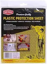 Clear Plastic Protection Sheets Disposable Drop Painting Paint Cloth Cover