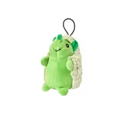 Multipet Mini Hedgehog Green Plush Dog Toy