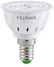 E14 LED Grow with Red & Blue Spectrum for Indoor Plants and Hydroponics
