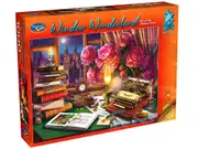 Holdson Window Wonderland Art of the Written Word Jigsaw Puzzle (HOL775590)