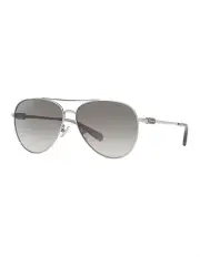 [Coach] CD474 Sunglasses in Shiny Silver