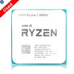 二手 AMD 銳龍 7 R7 5800X 3.8GHZ 八核 16 線程 CPU 處理器 7NM L3=32M