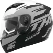THH Helmets TS-80 Impulse Helmet (2XL, Gray/Black)