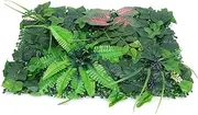 Simulated Plant Wall Panels Artificial Greenery for Garden Privacy Decor Durable Faux Grass Decoration for Drywall Fencing and Walls
