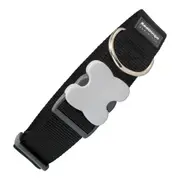 Dog Collar by Red Dingo Black 4 x 3755 Cm