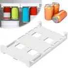 Fridge Can Dispenser Storage Beverage Soda Cans Holder Refrigerator Organizer