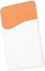 NUOBESTY Adhesive Phone Wallet Pocket Holder for Smartphones Stick Credit Card Holder Scratch Water Resistant Compatible with Devices for Weddings Birthdays Holidays