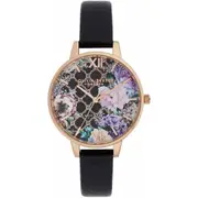 Olivia Burton Ob16gh11 Women's Black Watch Quartz 34mm