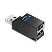 USB 3.0 Hub Adapter Extender Mini Splitter 1 to 3 High Speed Ports for PC Laptop