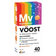Voost Multivitamin Effervescent Tab - Orange X 40