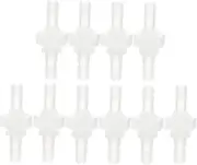 FUNOMOCYA 10Pcs Connector Bulkhead Fitting Push to Connect Fittings Pagoda Th...