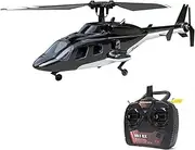150BL V3 RC Helicopter for Adults, 5CH Fighter Aircraft with LED Lights & 2.4G Auto Hopping Tech Retemo Control - RTF