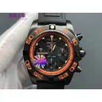 高端 BREITLING 百年靈 GF 黑鷹 CHRONOMAT 44 RAVEN 7750 機芯 機械錶男士腕錶