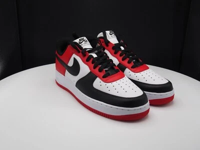 Nike Air Force 1 '07 "Chicago Black Toe" Nike by You ID Men's size 11.5 US
