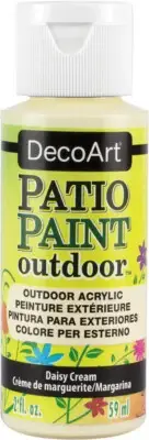 DecoArt Patio Paint 2oz-Daisy Cream DCP-15