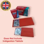 Rennie Indigestion Tablets Pocket Storage Wallet - 12 or 6 blister pack