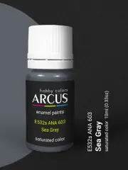 Arcus 532 - Enamel paint USAF ANA 603 Sea Gray Saturated color 10ml