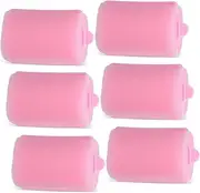 BESTYASH 6pcs Bangs Roller Sponge Hair Curlers Heat Sleeping Hair Rollers for Effortless Styling for Overnight Use