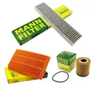 Mann Oil Air Carbon Cabin Filter Service Kit for Mini R52 R53 Cooper S 1.6 02-08 (for: Mini)