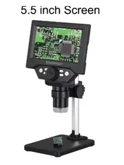 1-1000X Magnification Zoom Wireless USB Stereo LCD Digital Microscope,4.3'' 1080P 10 Megapixels HD Screen Camera Video Recorder 5.5 inch
