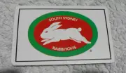 #D73. SOUTH SYDNEY RABBITOHS RUGBY LEAGUE LOGO SINGLE PLAYING CARD