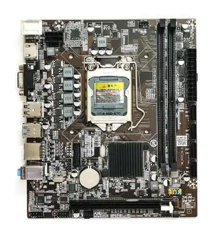 電腦主板全新H110/H310電腦主板 支持DDR4內存1151針六代 七代I3 i5 CPU