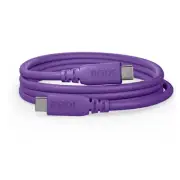 2m SuperSpeed USB C to USB C Cable 5Gbps Data Transfer 60W Charging Purple