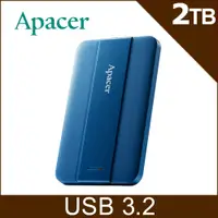 在飛比找PChome24h購物優惠-Apacer宇瞻 AC237 2TB 2.5吋行動硬碟-活力