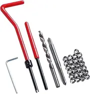 iplusmile 30pcs Thread Repair Insert Kit Stripped Thread Repair Tool for Automotive Applications Easy to Use Safe and Gentle Design for Engine Maintenance