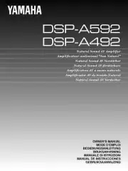 Yamaha DSP-A592 Amplifier Owners Manual