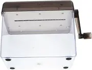GARIOUANS Manual Shredder Compact Wear Resistant Desktop Shredder for Home Office Use Easy to Clean for Document Disposal