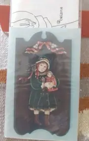 DELANE LANGE RUSSIAN WINTER COAT HUGS DOLL GIRL PAINTING PATTERN 1988 44