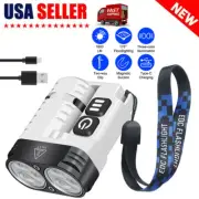 Portable Keychain Flashlight Waterproof Outdoor Adventure 1600LM Rechargeable