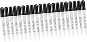 BUGUUYO 20pcs Glass Droppers Accurate Laboratory Measurement Pipettes High Transparency